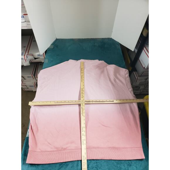 No Boundaries Hoodie Size 3XL Mens Pink Oversized Dip Dye Pullover Warm NWT - Picture 6 of 10